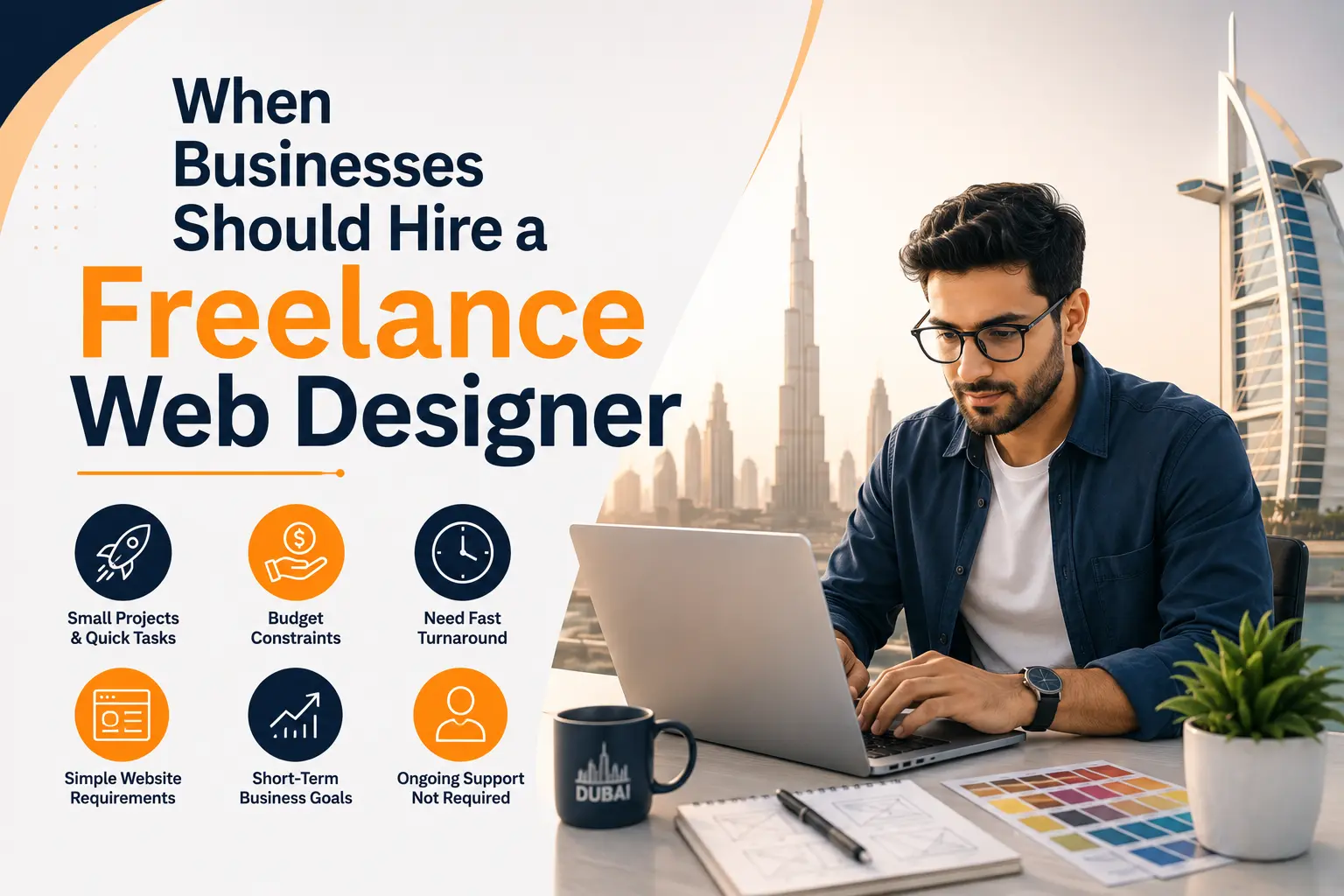 When businesses should hire a freelance web designer